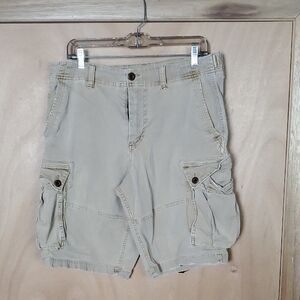American Eagle Outfitters Tan Cargo Shorts